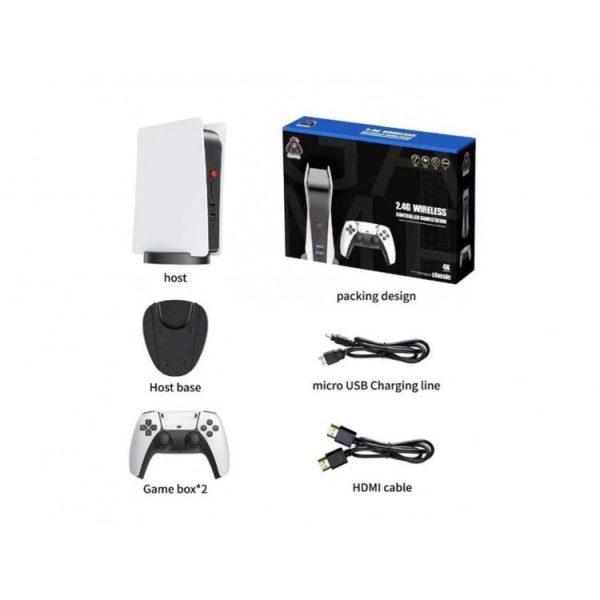 کنسول بازی مدل M5 طرح PS5 کلاسیک(Game 2.4G wireless controller Gamestation) - Image 2