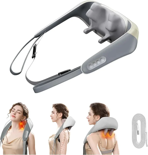 ماساژور گردن و شانه حرارتی شارژی - Image 10