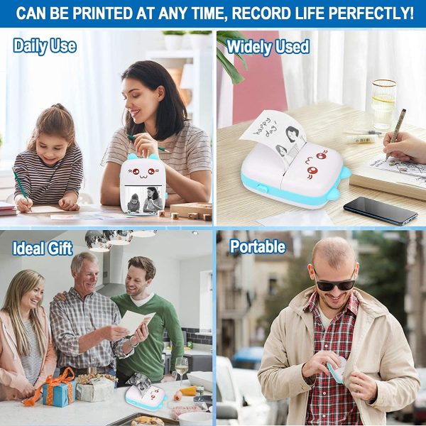مینی پرینتر حرارتی قابل حمل مدل خرگوشی Iprint - Image 4