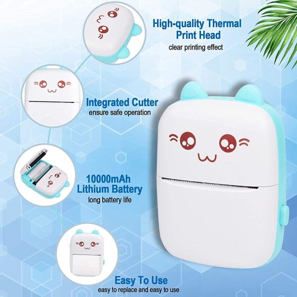 مینی پرینتر حرارتی قابل حمل مدل خرگوشی Iprint - Image 5