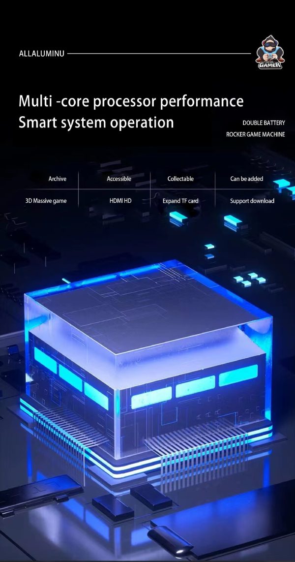 کنسول بازی گیم باکس مدل Q10 با حافظه 128 گیگابایت و بازی های پلی استیشن 2 - Image 8