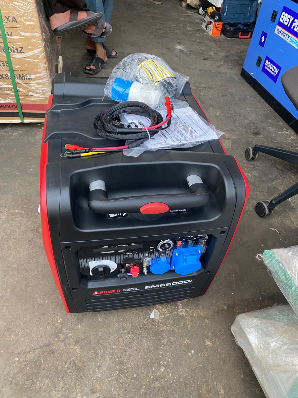 موتور برق بنزینی تاندر مکس 5500w thunder max اینورتری سوپر سایلنت - Image 2